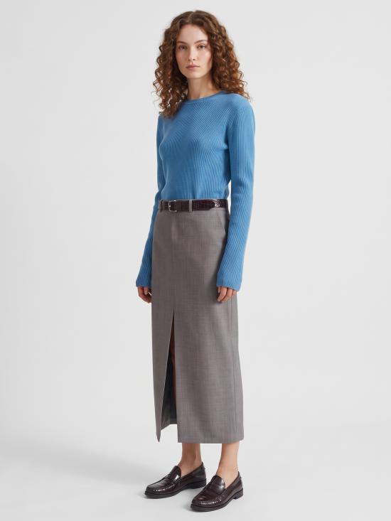 26FW 더프랭키샵 스커트 SKFS22823987 BROWN - THE FRANKIE SHOP