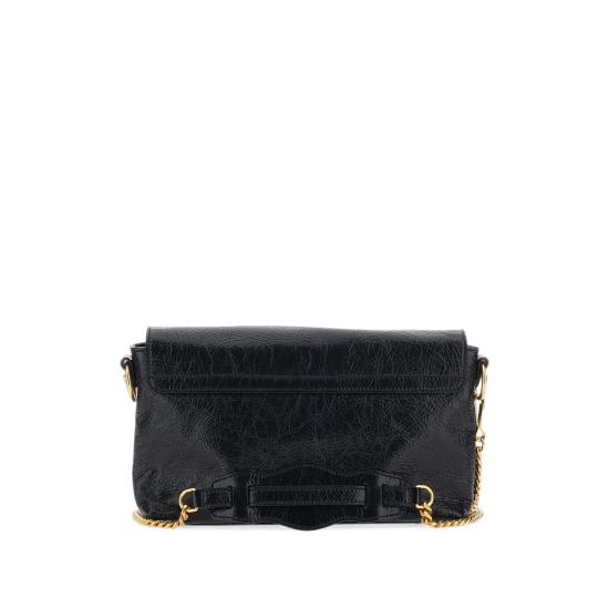 26FW 발렌시아가 르 시티 체인 파우치 아레나 레더 백 A006QB 2ACR6 1000 BLACK - BALENCIAGA