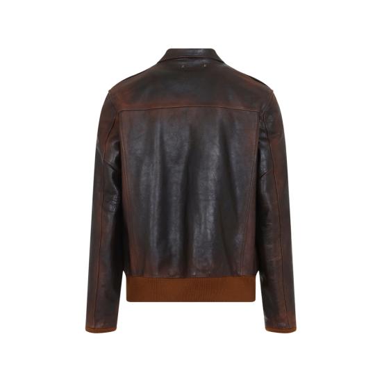 26FW 골든구스 가죽 자켓 GMP02502 P002288 55381 BROWN - GOLDEN GOOSE