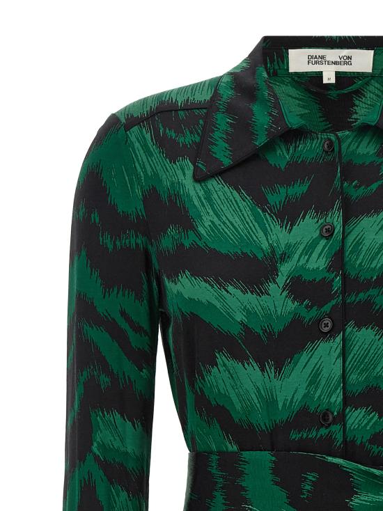 26FW 다이앤 본 퍼스텐버그 미디 원피스 D043CPALBNMDJYPALBN Green - DIANE VON FURSTENBERG