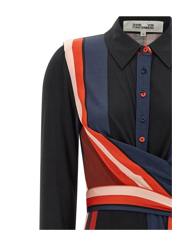 26FW 다이앤 본 퍼스텐버그 미디 원피스 D533APOXDEMDJYPOXDE Multicolor - DIANE VON FURSTENBERG