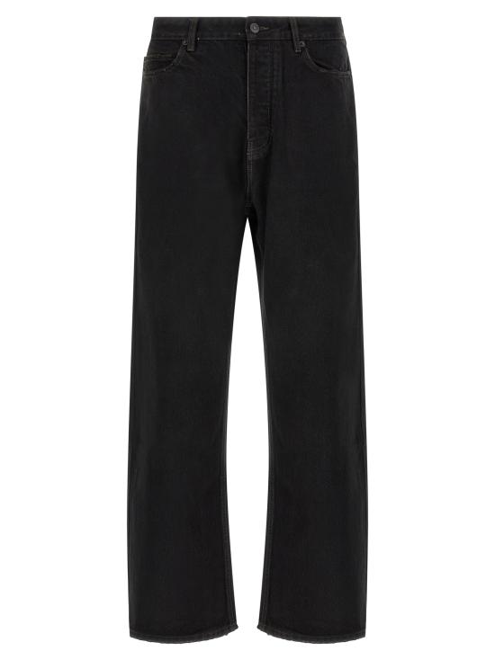 26FW 발렌시아가 타글리오 레골라레 진 A0093ZTBP478975 Black