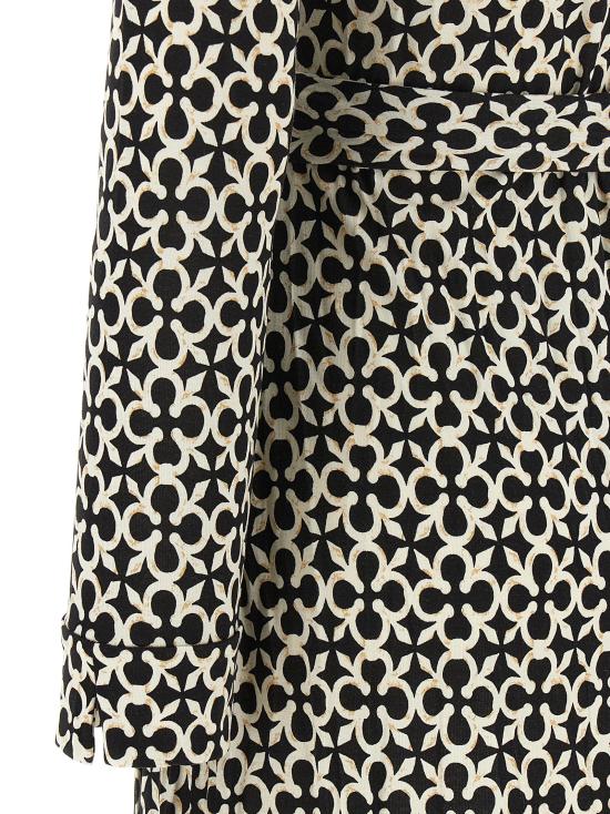 26FW 다이앤 본 퍼스텐버그 미디 원피스 D885BQFLBKSIJYQFLBK Black - DIANE VON FURSTENBERG