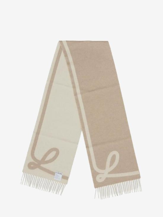 26FW 로에베 머플러/스카프 FSA4SS1W15 BEIGE
