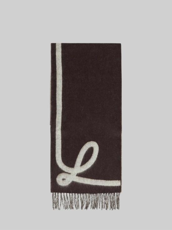 26FW 로에베 머플러/스카프 FSA4SS1W15 BROWN