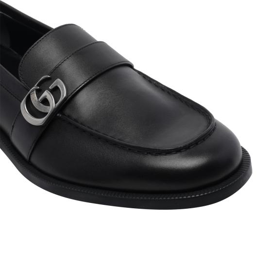26FW 구찌 더블 G 로퍼 A006HC BLM001000 BLACK - GUCCI