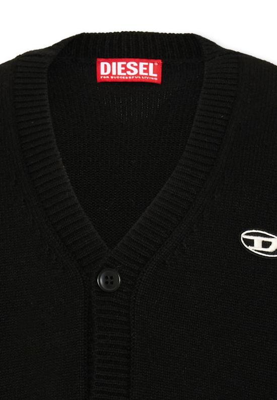 25FW [키즈] 디젤 가디건 J02432 KYAYX K900 BLACK - DIESEL