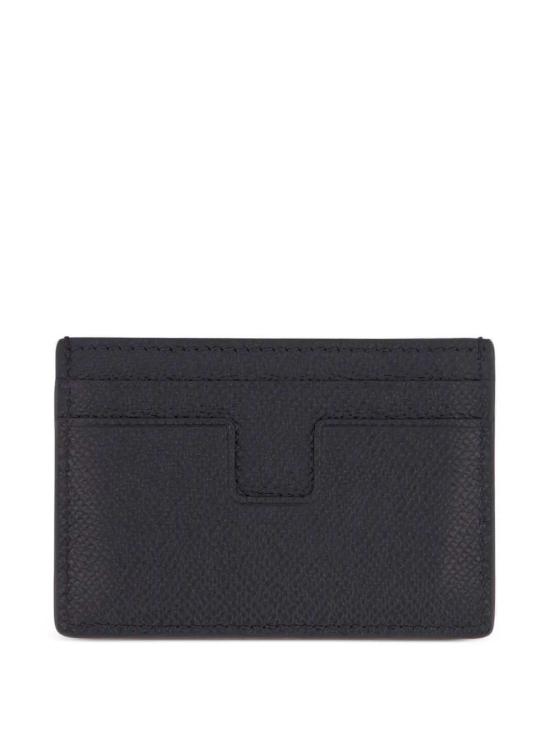 26FW 톰포드 스몰 그레인 레더 클래식 카드 홀더 YM232LCL081GNAA BLACK - TOMFORD