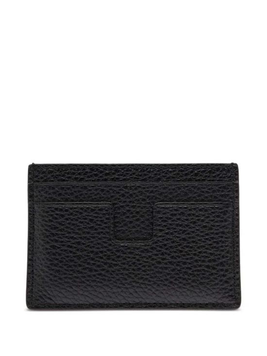 26FW 톰포드 그레인 레더 클래식 카드 홀더 Y0232LCL158GNAA BLACK - TOMFORD