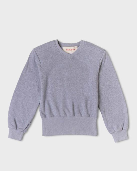  Paulette 스웨터 폴렛 마들렌 탑 헤더 그레이 - OTHER BRANDS