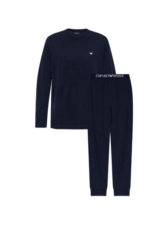 26FW 엠포리오 아르마니 라운지 웨어 EM000610 AF25017UB102 BLACK