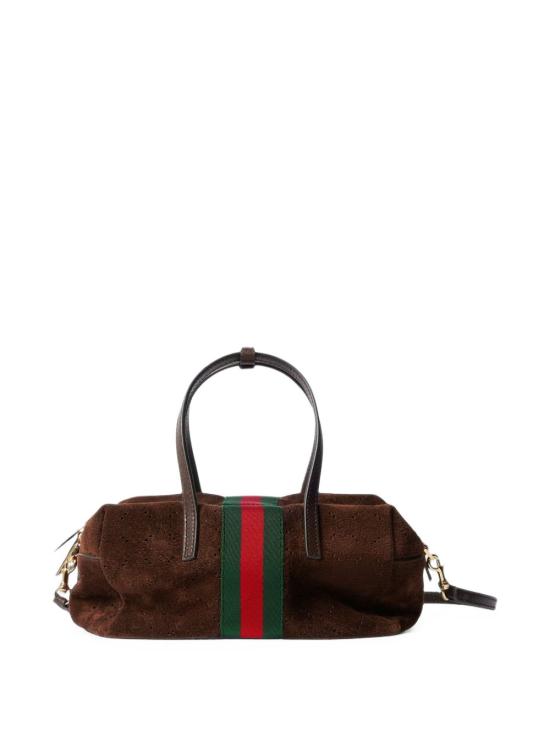 26FW 구찌 웹 스몰 보스턴백 A0070T AAHCC2147 BROWN - GUCCI