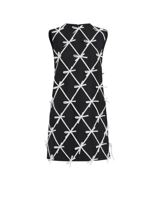 26FW 모스키노 숏 원피스 0409 5521 0555 NERO BIANCO