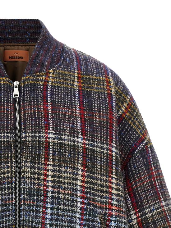 26FW 미소니 봄버 자켓 DS26WC0LBC006KSMSQX Multicolor - MISSONI