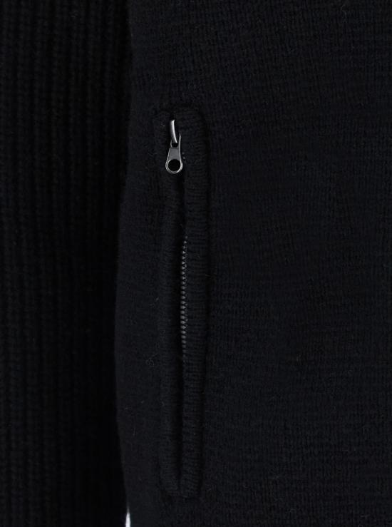 26FW 캉그라 집업 니트 42110902340 Black - KANGRA