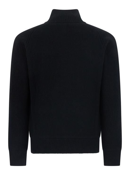 26FW 캉그라 집업 니트 42110902340 Black - KANGRA