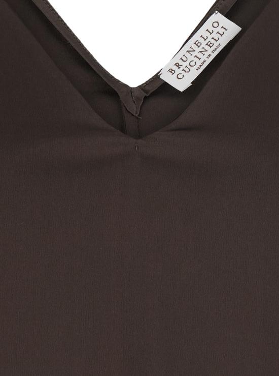 26FW 브루넬로 쿠치넬리 탑 M0C59BD802C8562 Brown - BRUNELLO CUCINELLI