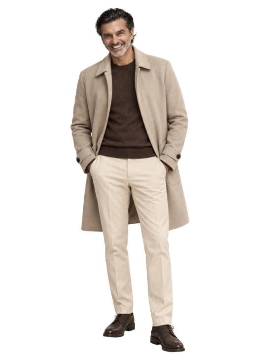 26FW 프랜지스 콜렉션 코트 AU7401N BURRO BEIGE - FRANZESE COLLECTION