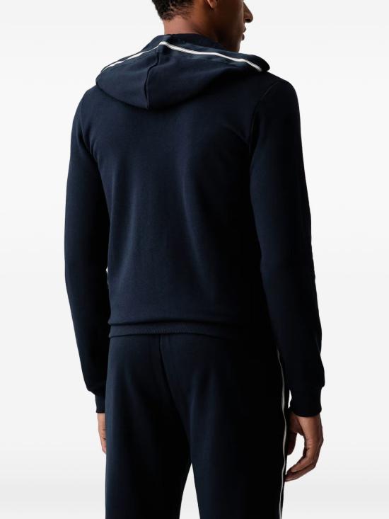 26FW 엠포리오 아르마니 후드 티셔츠 EM000653 AF25024UB102 NAVY - EMPORIO ARMANI