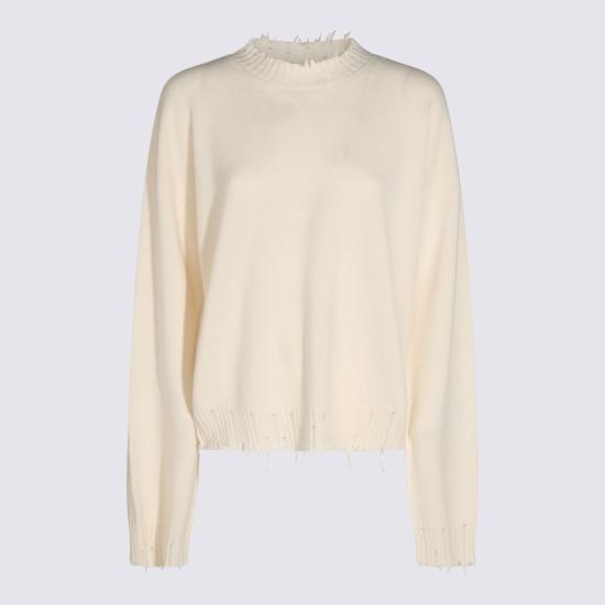 26FW 우마 왕 스웨터 UK7152 UW101 OFF WHITE - UMA WANG