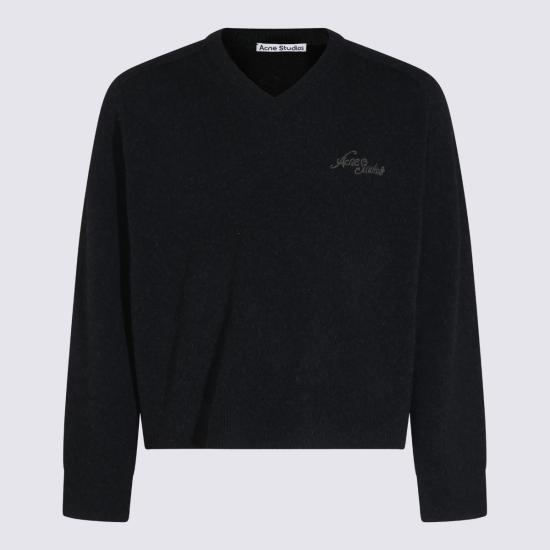 26FW 아크네 스튜디오 스웨터 B60419 900 BLACK
