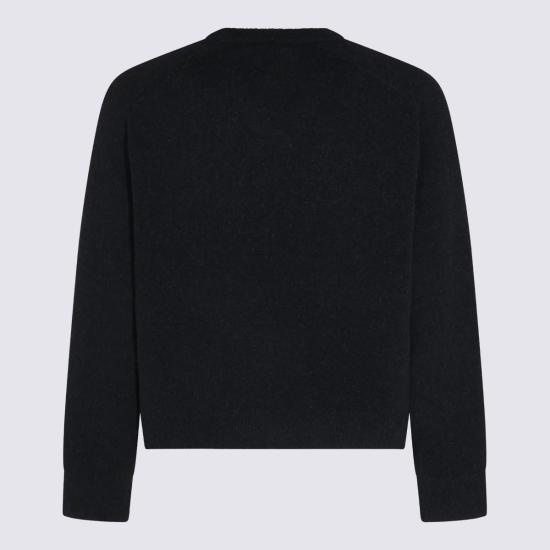 26FW 아크네 스튜디오 스웨터 B60419 900 BLACK - ACNE STUDIOS