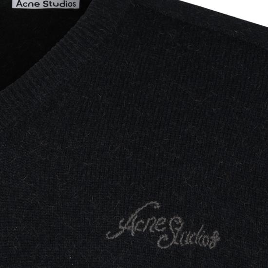 26FW 아크네 스튜디오 스웨터 B60419 900 BLACK - ACNE STUDIOS