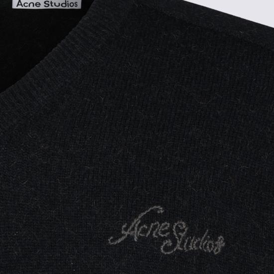26FW 아크네 스튜디오 스웨터 B60419 900 BLACK - ACNE STUDIOS
