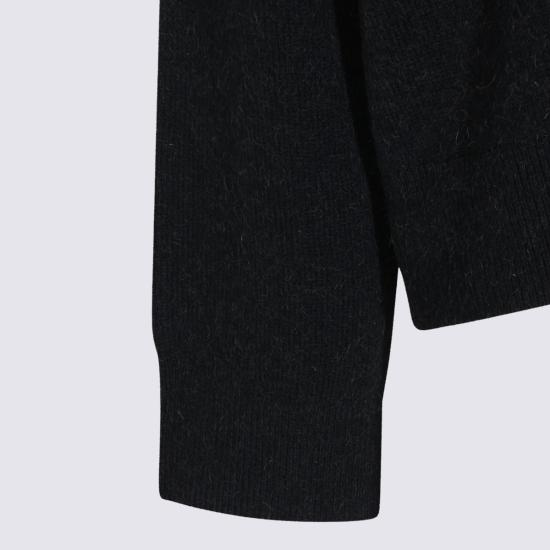 26FW 아크네 스튜디오 스웨터 B60419 900 BLACK - ACNE STUDIOS