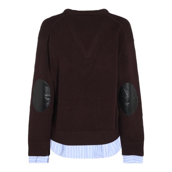 26FW 아크네 스튜디오 스웨터 A60680 ADM DARK BROWN - ACNE STUDIOS