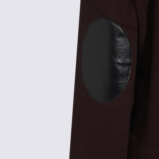 26FW 아크네 스튜디오 스웨터 A60680 ADM DARK BROWN - ACNE STUDIOS
