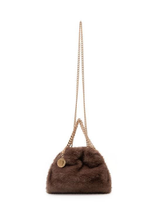 26FW 스텔라 맥카트니 팔라벨라 드로스트링 숄더백 7B0144WP0773 2007 COFFEE - STELLA MCCARTNEY