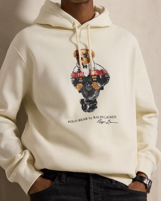  폴로 랄프로렌 후드 티셔츠 710B30954001 CLUBHOUSE CREAM - POLO RALPH LAUREN