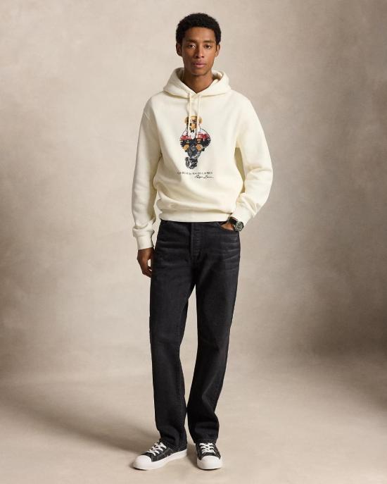  폴로 랄프로렌 후드 티셔츠 710B30954001 CLUBHOUSE CREAM - POLO RALPH LAUREN