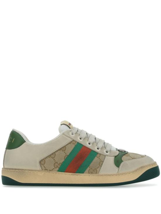 26FW 구찌 스크리너 GG 캔버스 디스트레스드 스니커즈 546551 9Y9209666 MULTICOLOR