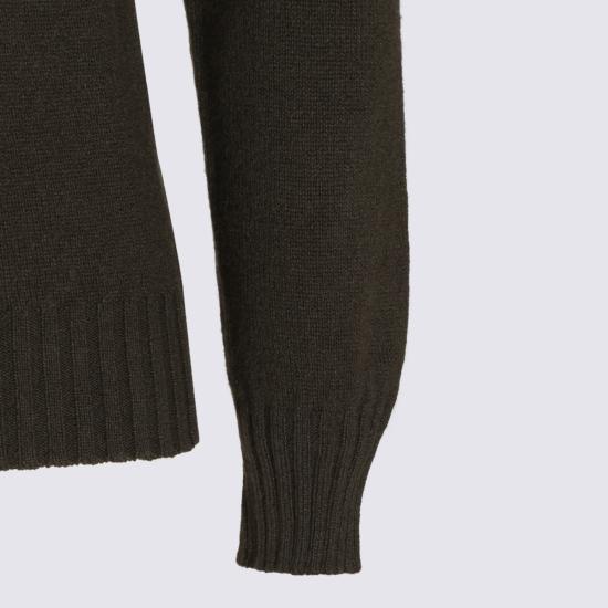 26FW 피아젠차 스웨터 M1050001022 14044370 MILITARE - PIACENZA 1733