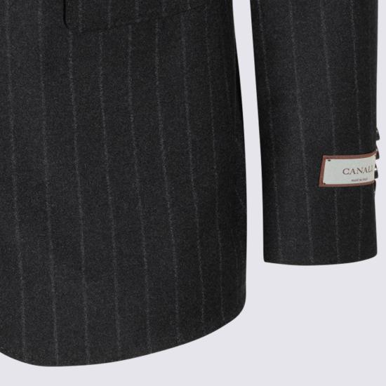 26FW 카날리 수트 세트 1528021 BF04700111 DARK GREY - CANALI