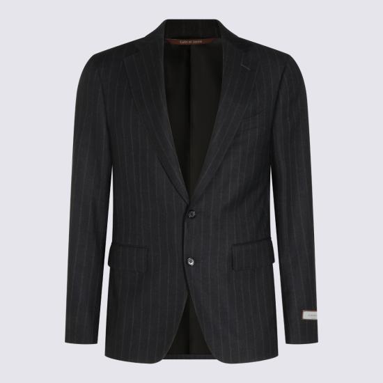 26FW 카날리 수트 세트 1528021 BF04700111 DARK GREY - CANALI
