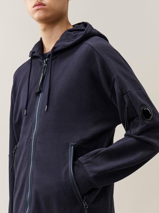 26FW 씨피 컴퍼니 렌즈 와펜 디아고날 후드집업 자켓 RCCMSS716M005086W 888 BLU - C.P. COMPANY