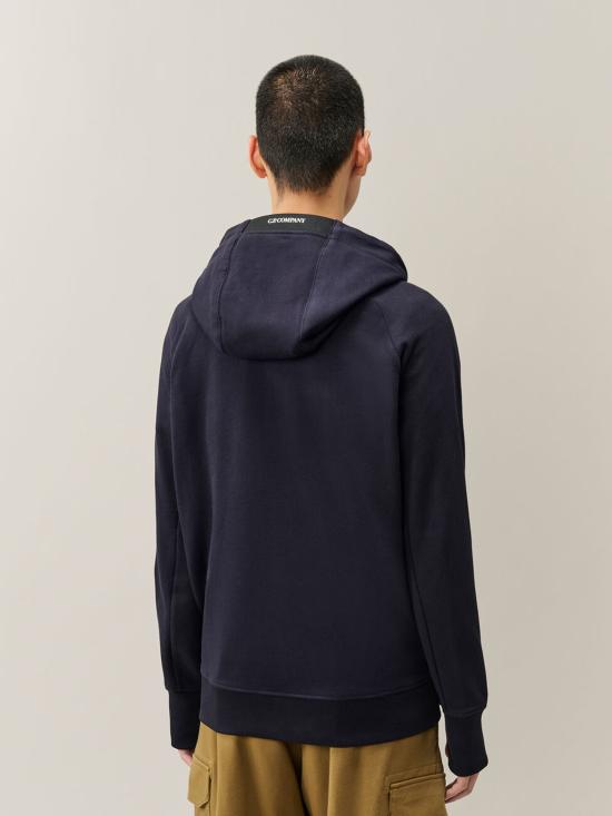 26FW 씨피 컴퍼니 렌즈 와펜 디아고날 후드집업 자켓 RCCMSS716M005086W 888 BLU - C.P. COMPANY