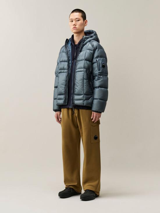 26FW 씨피 컴퍼니 렌즈 와펜 디아고날 후드집업 자켓 RCCMSS716M005086W 888 BLU - C.P. COMPANY