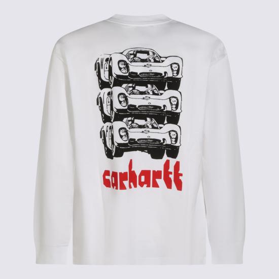26FW 칼하트 WIP 반팔 티셔츠 I037235 02XX WHITE - CARHARTT WIP