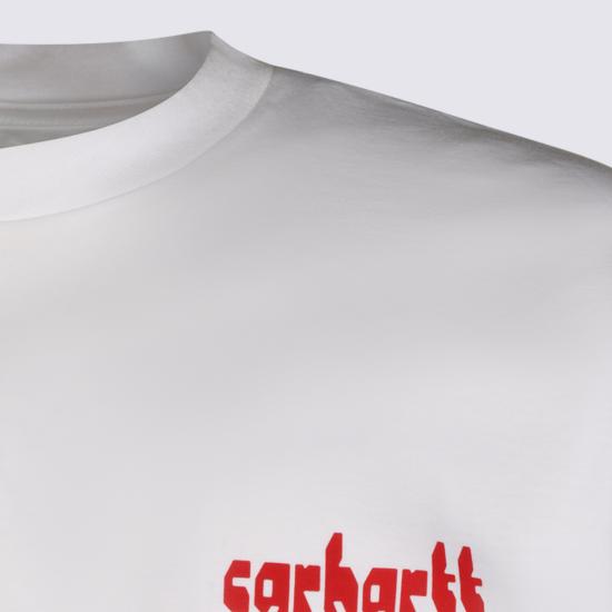 26FW 칼하트 WIP 반팔 티셔츠 I037235 02XX WHITE - CARHARTT WIP