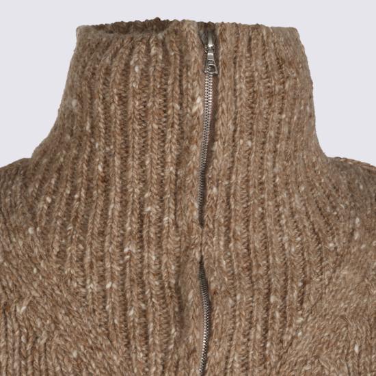 26FW 오라리 스웨터 A26AP01HS TOP BROWN - AURALEE