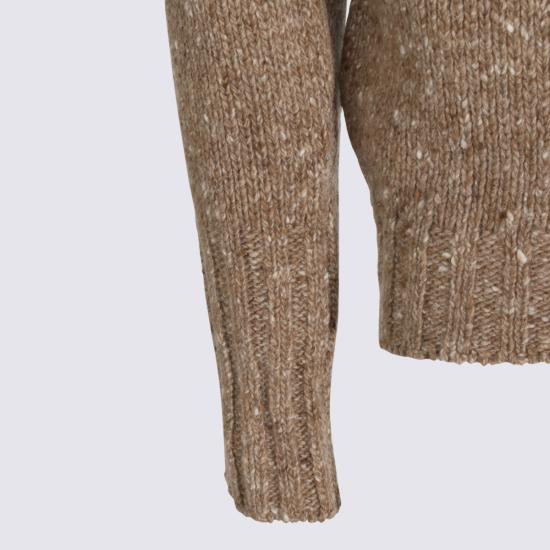 26FW 오라리 스웨터 A26AP01HS TOP BROWN - AURALEE