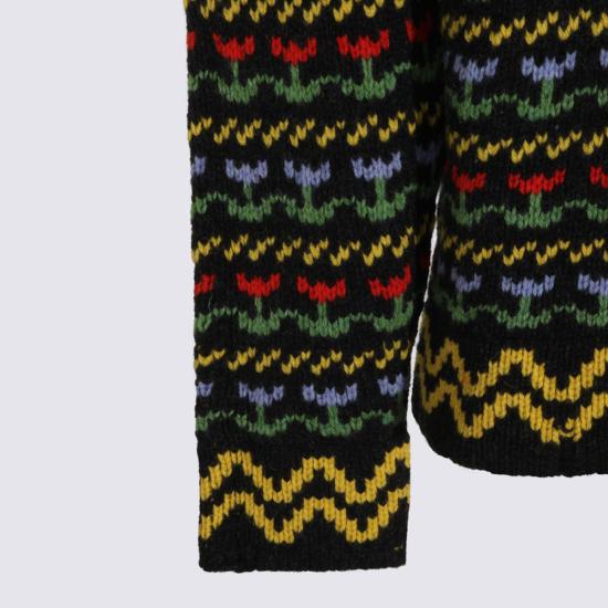 26FW 마르니 스웨터 GCMG0510Q0 UFH954JQN93 MULTI NAVY - MARNI