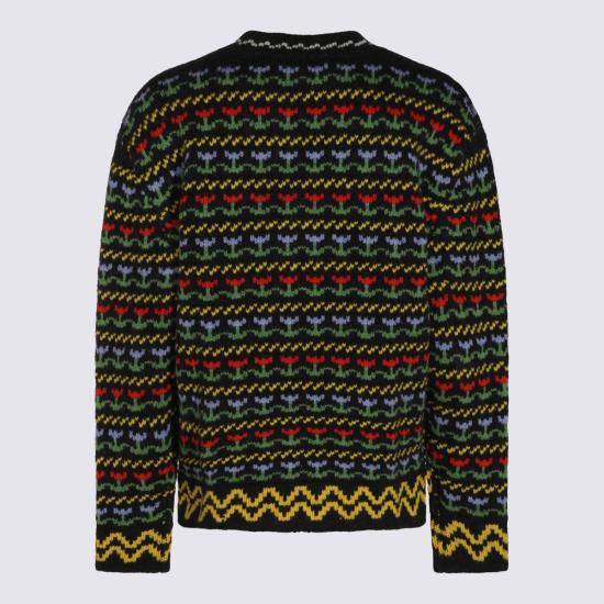 26FW 마르니 스웨터 GCMG0510Q0 UFH954JQN93 MULTI NAVY - MARNI