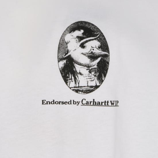 26FW 칼하트 WIP 반팔 티셔츠 I037269 02XX WHITE - CARHARTT WIP