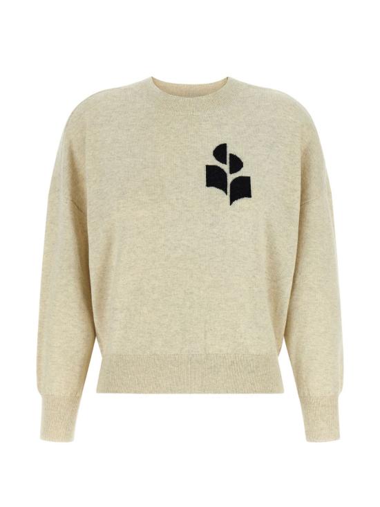 26FW 이자벨마랑에뚜왈 마리산스 코튼 스웨터 PU0053FA A1X05E02LY GREY MELANGE