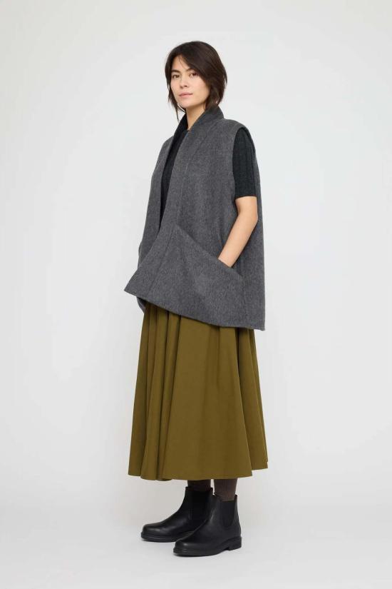  7115 BY SZEKI 베스트 7115 바이 세키 리버서블 울 - OTHER BRANDS